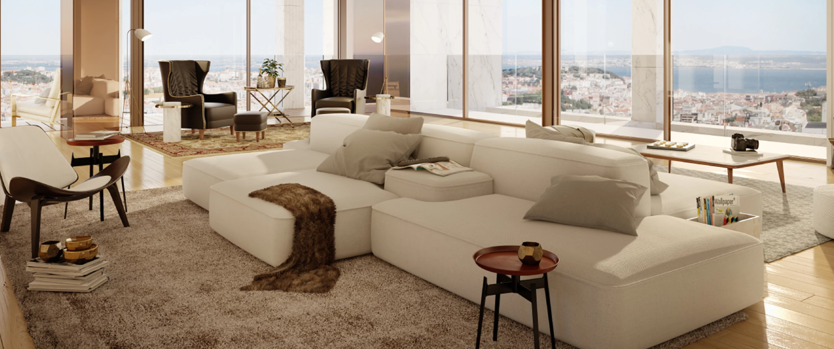 Castilho 203 Sala de Estar - Vanguard Properties 