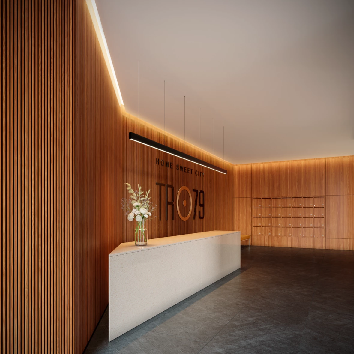 Lobby - CGI produced by MomentumViz Studio