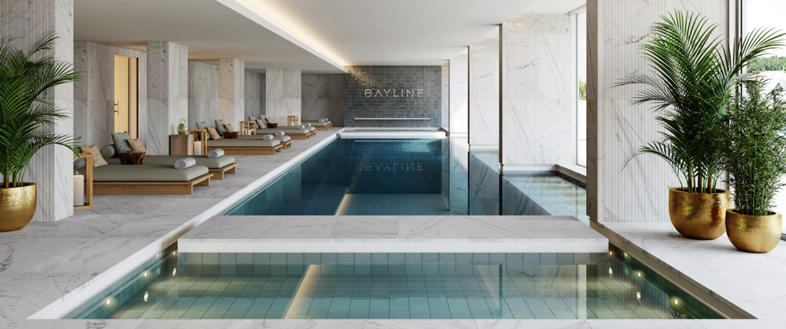 Bayline Piscina Interior - Vanguard Properties 