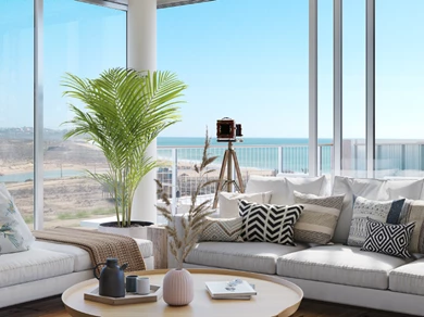 Bayline Living Room - Vanguard Properties 