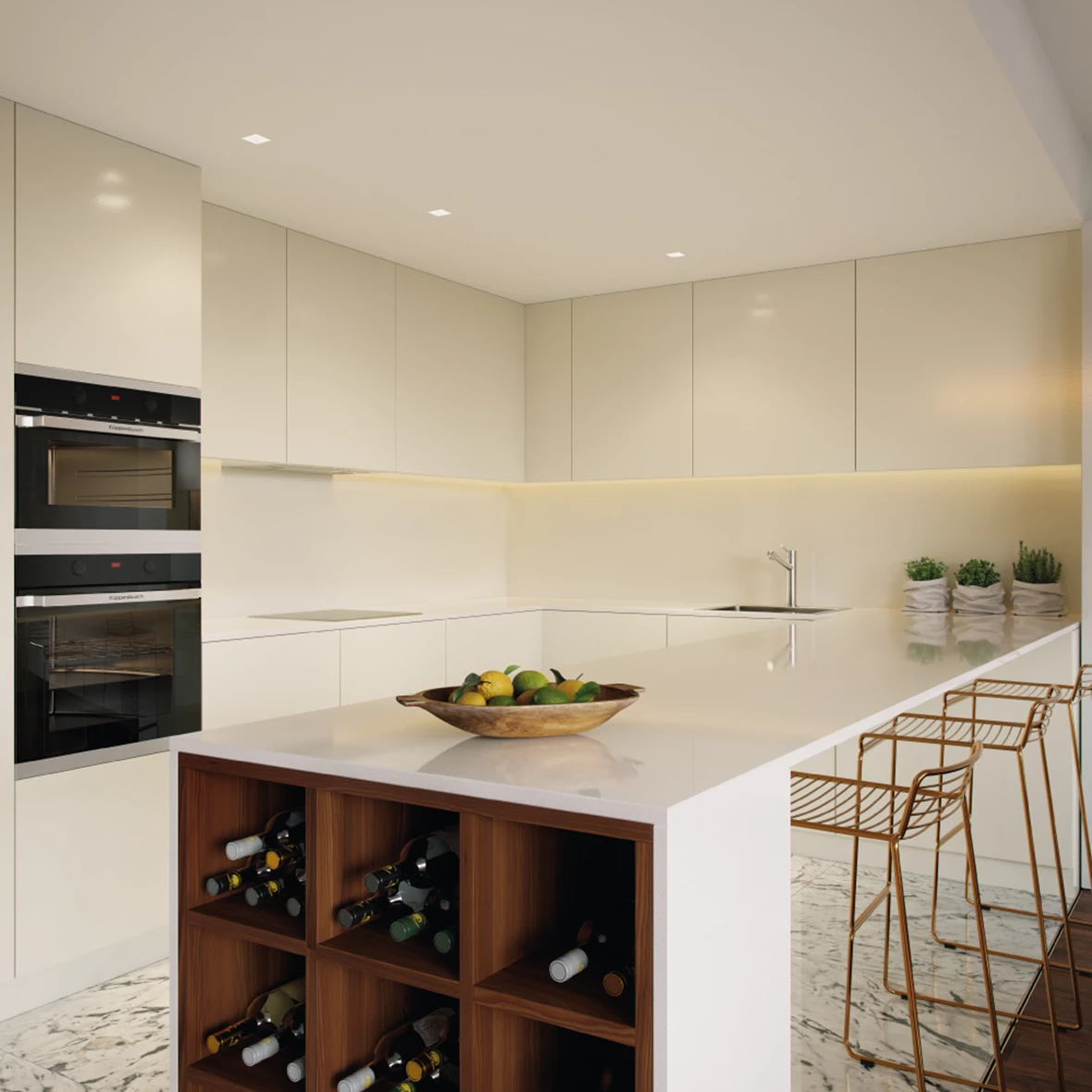 Kitchen - CGI produced by MomentumViz Studio