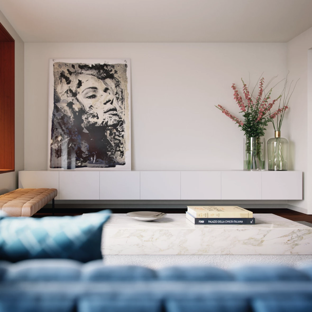 Living Room - CGI produced by MomentumViz Studio