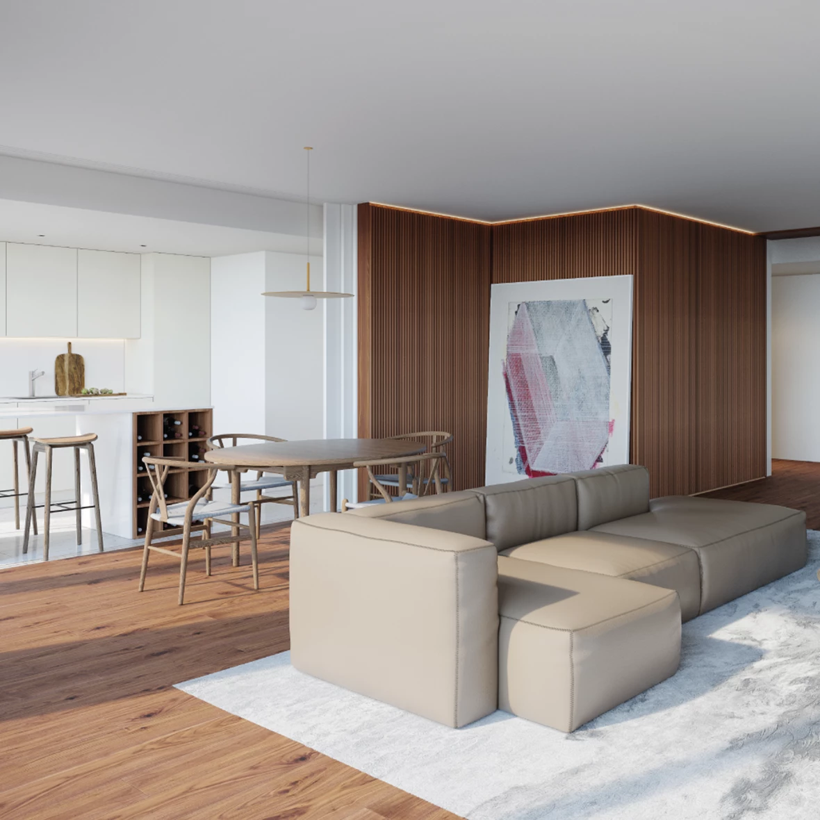 Living Room - CGI produced by MomentumViz Studio
