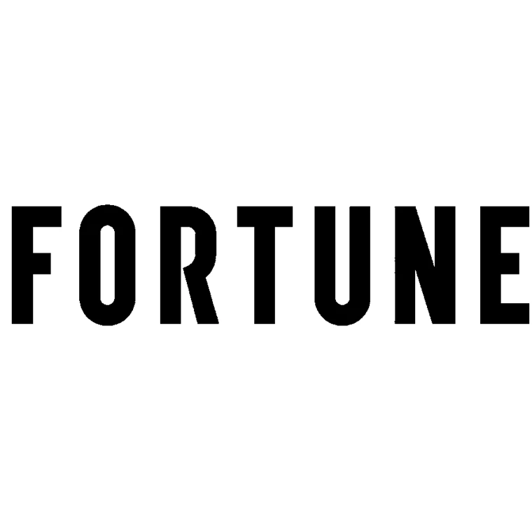 Fortune Logo 1600X900 White