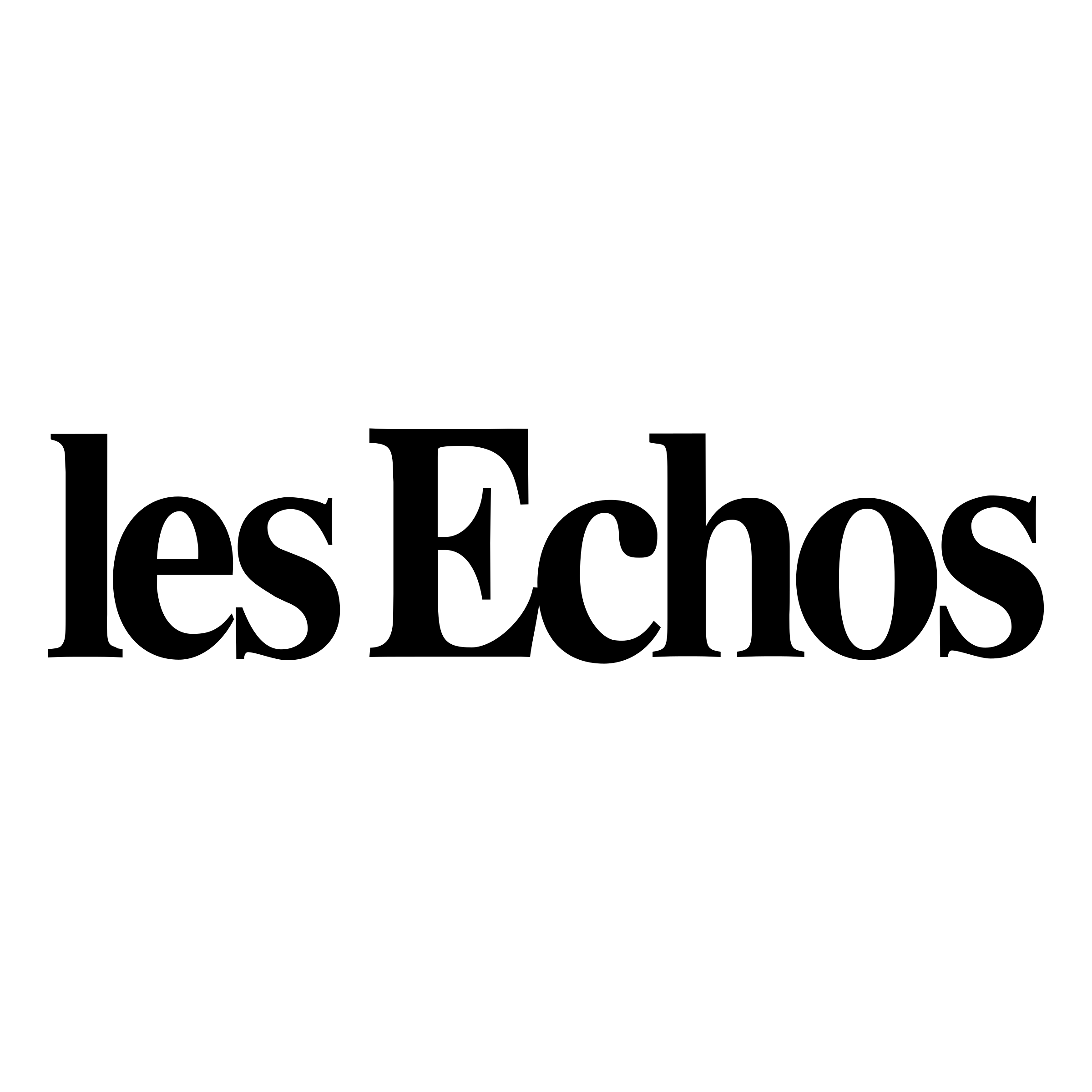 Les Echos Logo Png Transparent