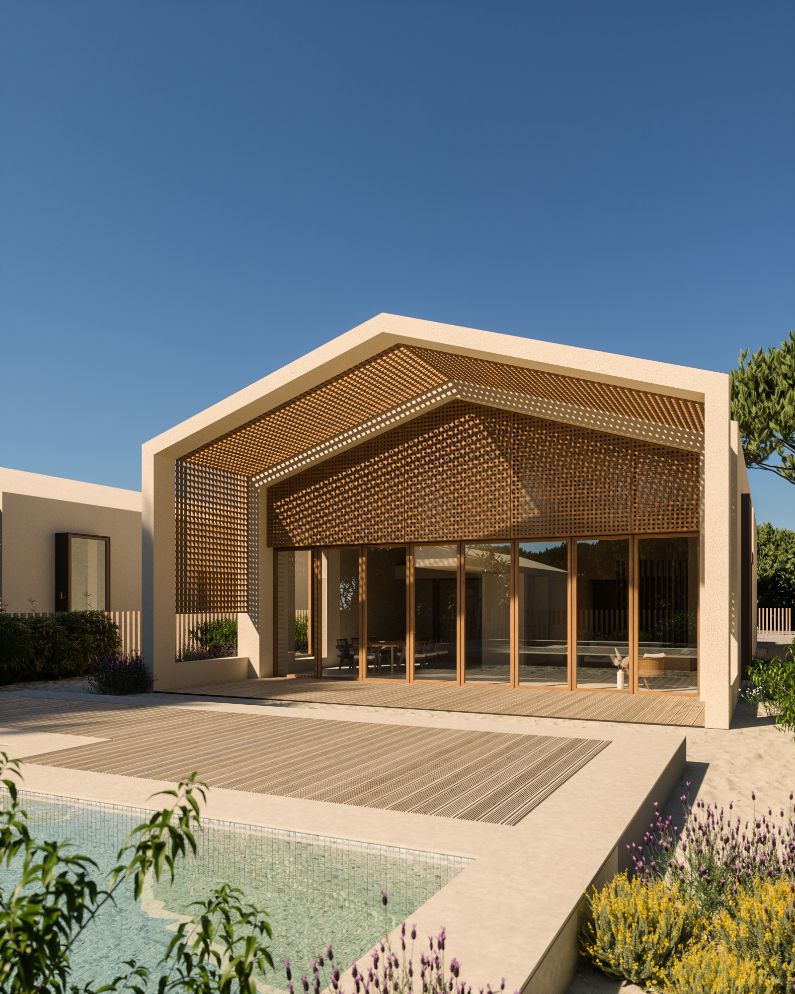 Muda Reserve casas de madeira sustentável