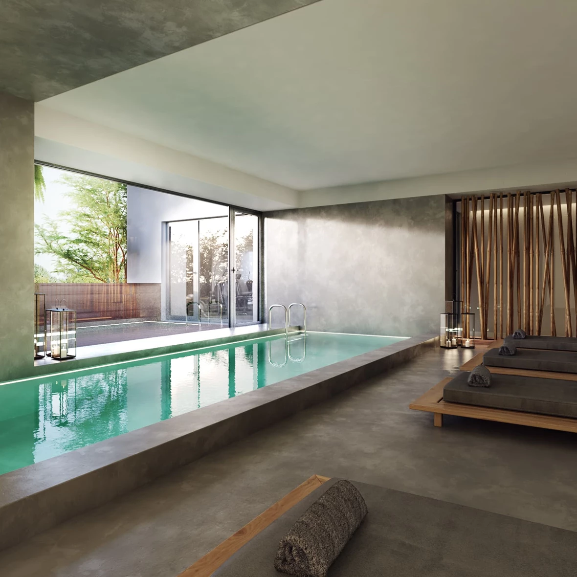 Piscina Interior | A'Tower